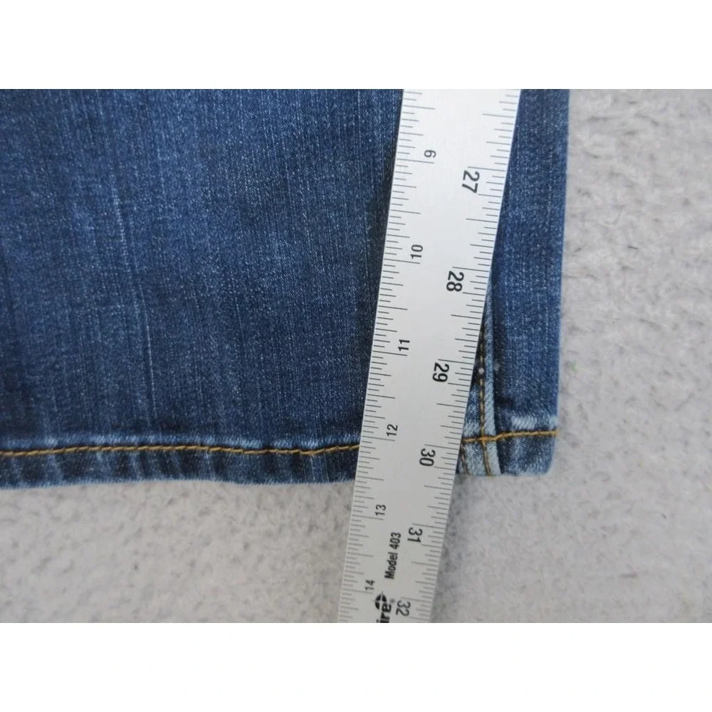 Levis 527 Bootcut Jeans Mens 34x30 Blue Medium Wash Slim Stretch Denim Casual